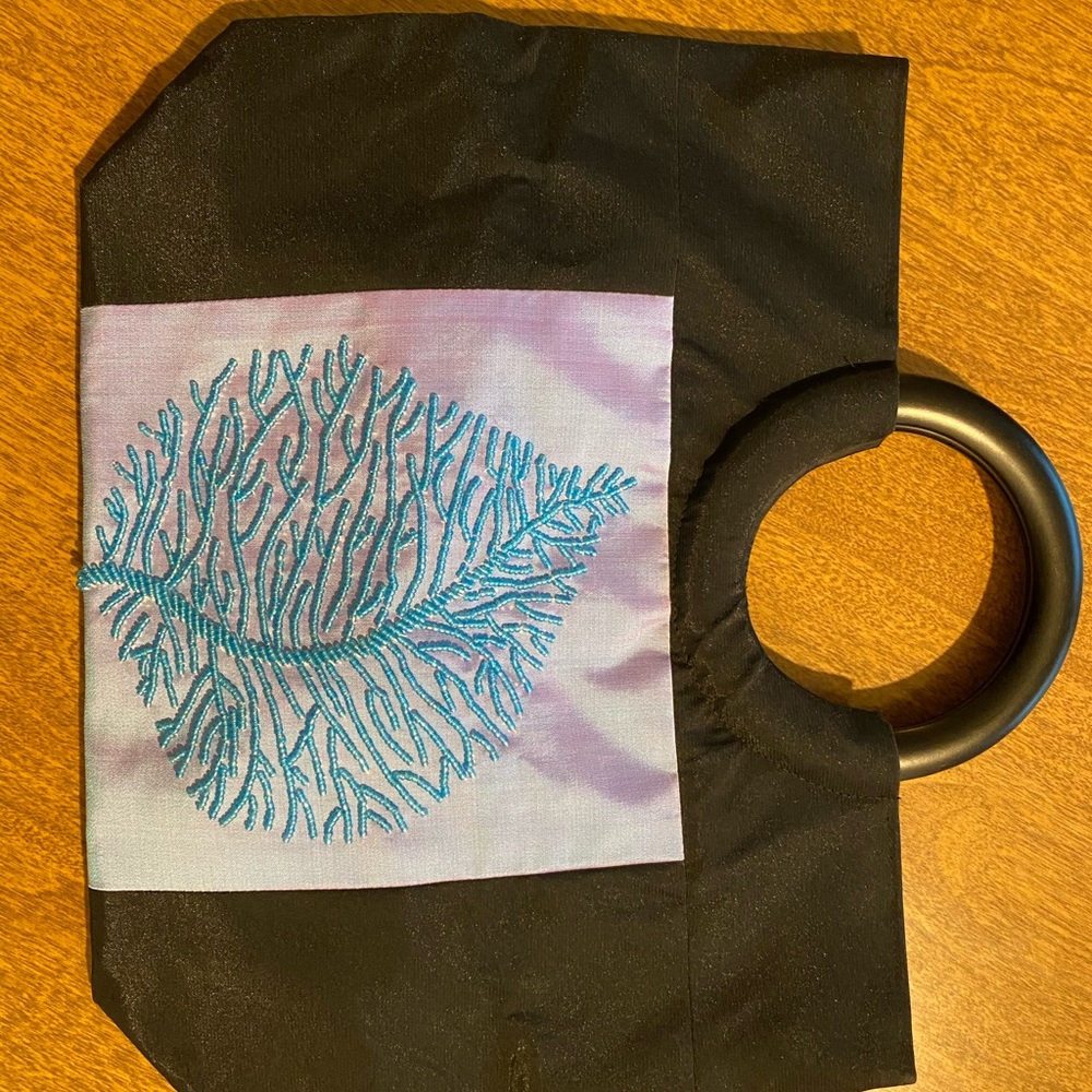 Brand new beaded small tote